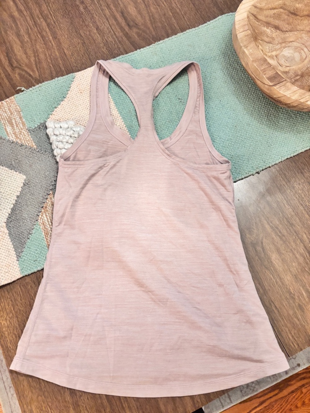 Light Mauve Racerback Tank Top - Picture 8 of 12